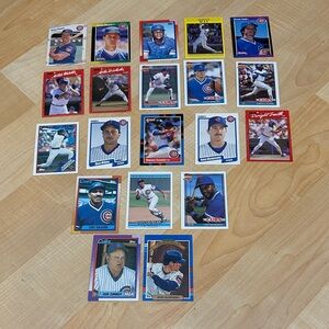 Chicago Cubs Baseball Card Collection